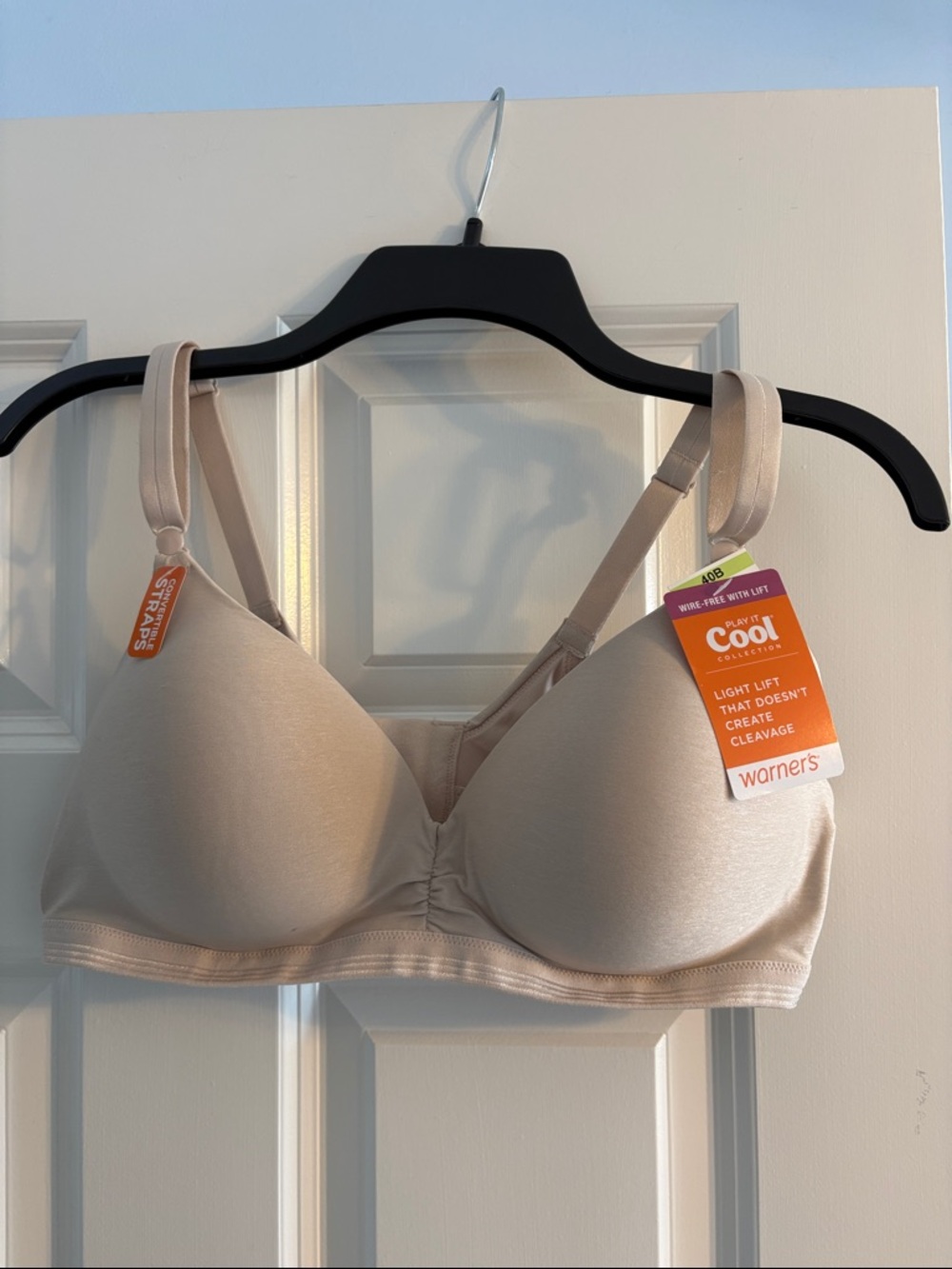 Warner's Cool Collection Light Lift Bra in Nude Beige